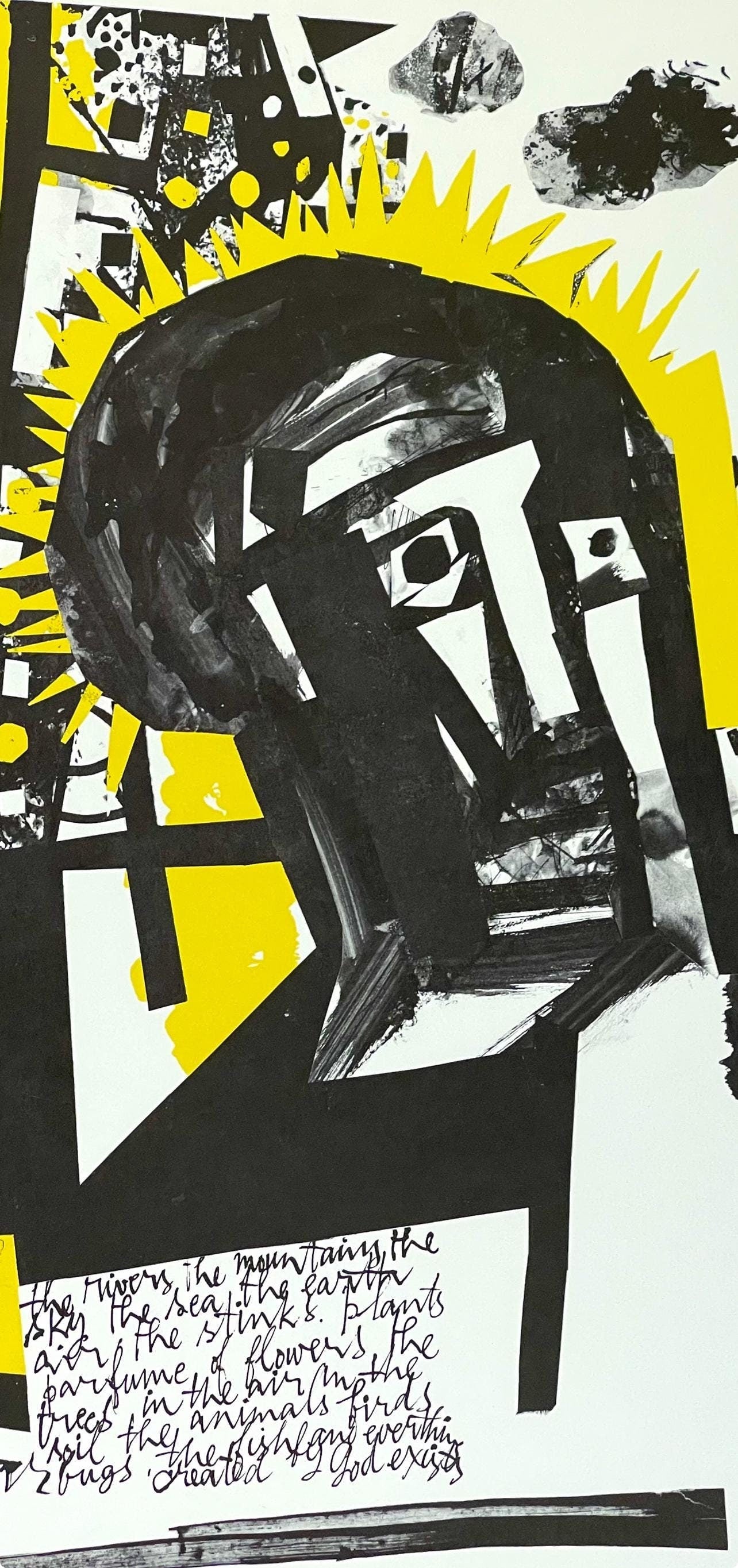 Abraham Rattner, Head Of A Prophet, Lithograph