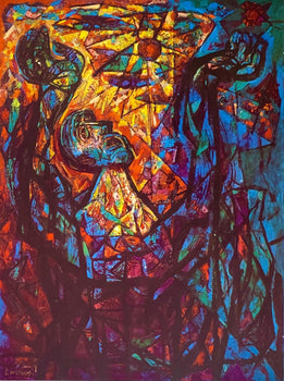 Abraham Rattner, Job, Lithograph