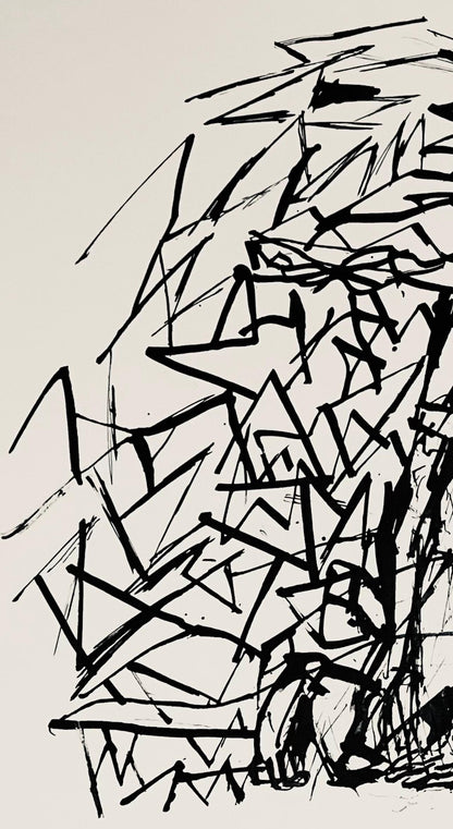 Abraham Rattner, Christ Surrounded By Thorn, Lithograph