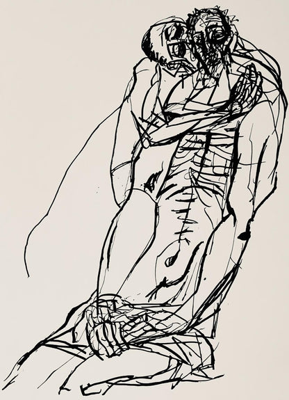 Abraham Rattner, Pieta, Lithograph