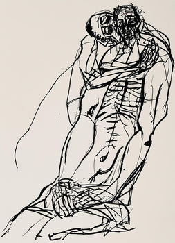 Abraham Rattner, Pieta, Lithograph