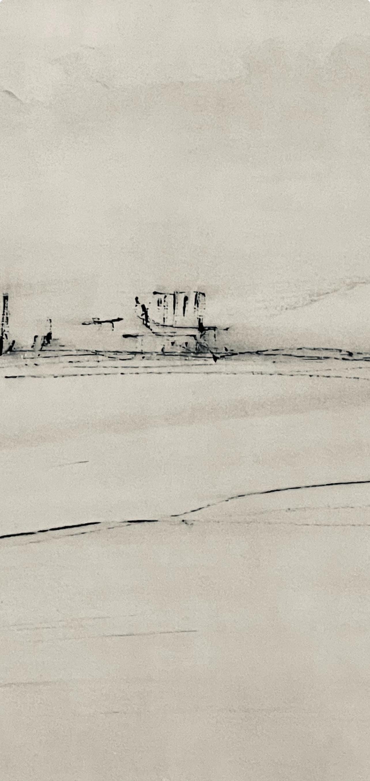 Abraham Rattner, Approaching New York, Lithograph