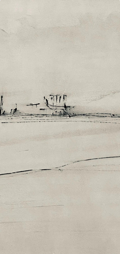 Abraham Rattner, Approaching New York, Lithograph