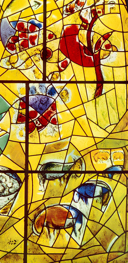 Marc Chagall, Tribe Of Joseph, Jerusalem Windows, Lithograph