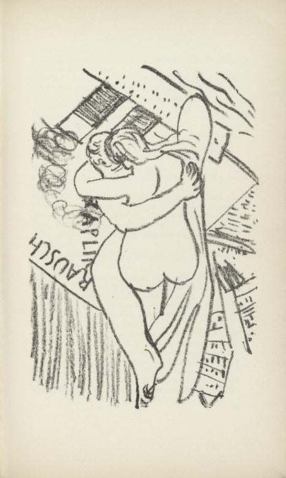 Max Beckmann, Composition (Gallwitz 286; Hofmaier 323-329; Rifkind 150 1-7), Der Mensch Ist Kein