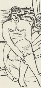 Max Beckmann, Composition (Gallwitz 286; Hofmaier 323-329; Rifkind 150 1-7), Der Mensch Ist Kein