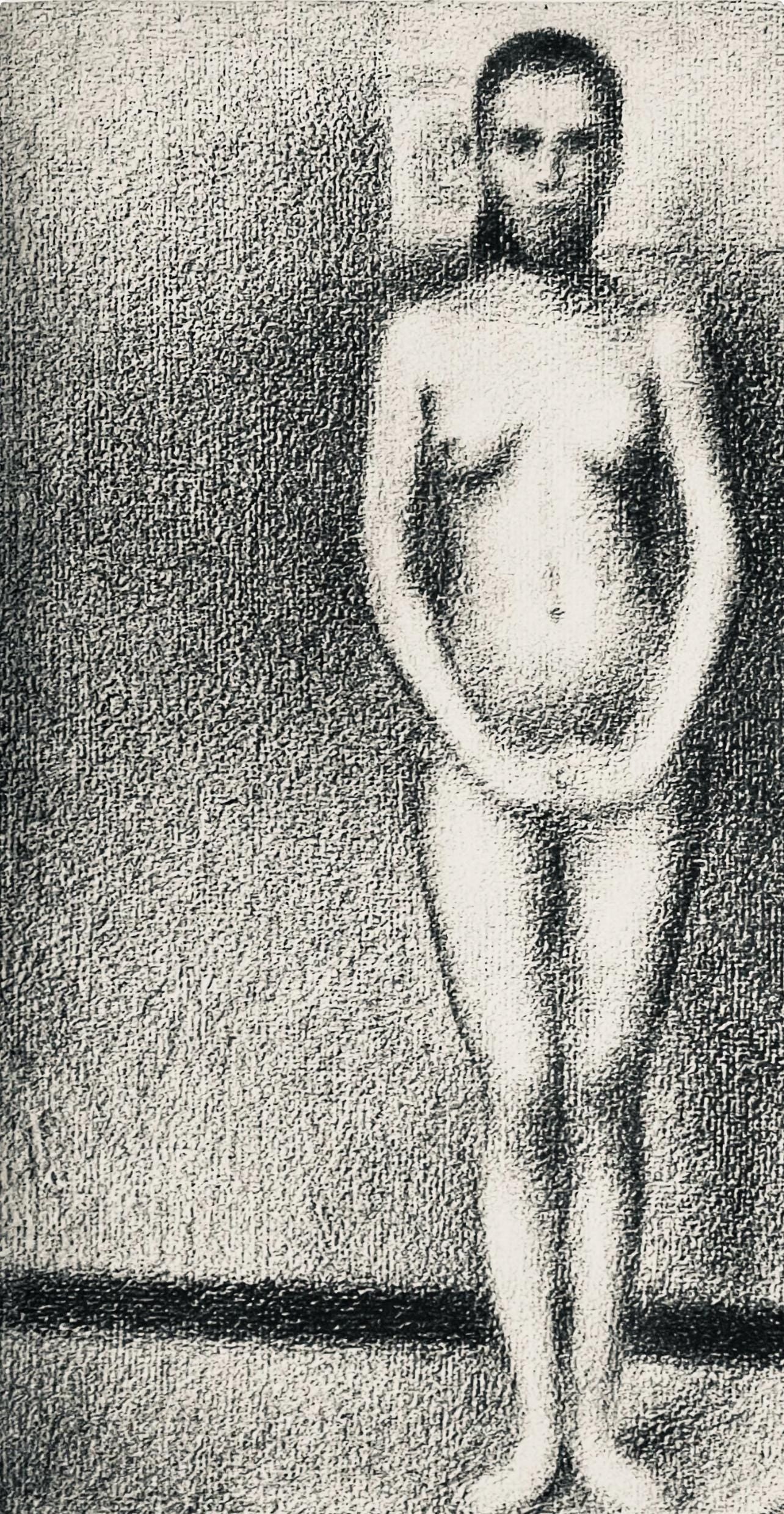 Georges Seurat, La Poseuse Debout, Seurat, Lithograph