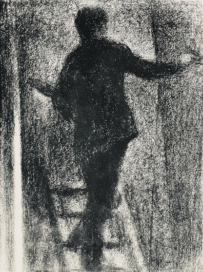 Georges Seurat, Le Peintre Au Travail, Seurat, Lithograph