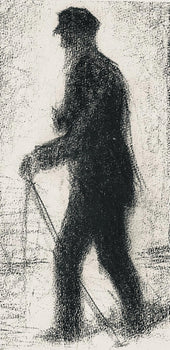 Georges Seurat, En Marche, Seurat, Lithograph