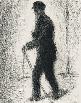 Georges Seurat, En Marche, Seurat, Lithograph