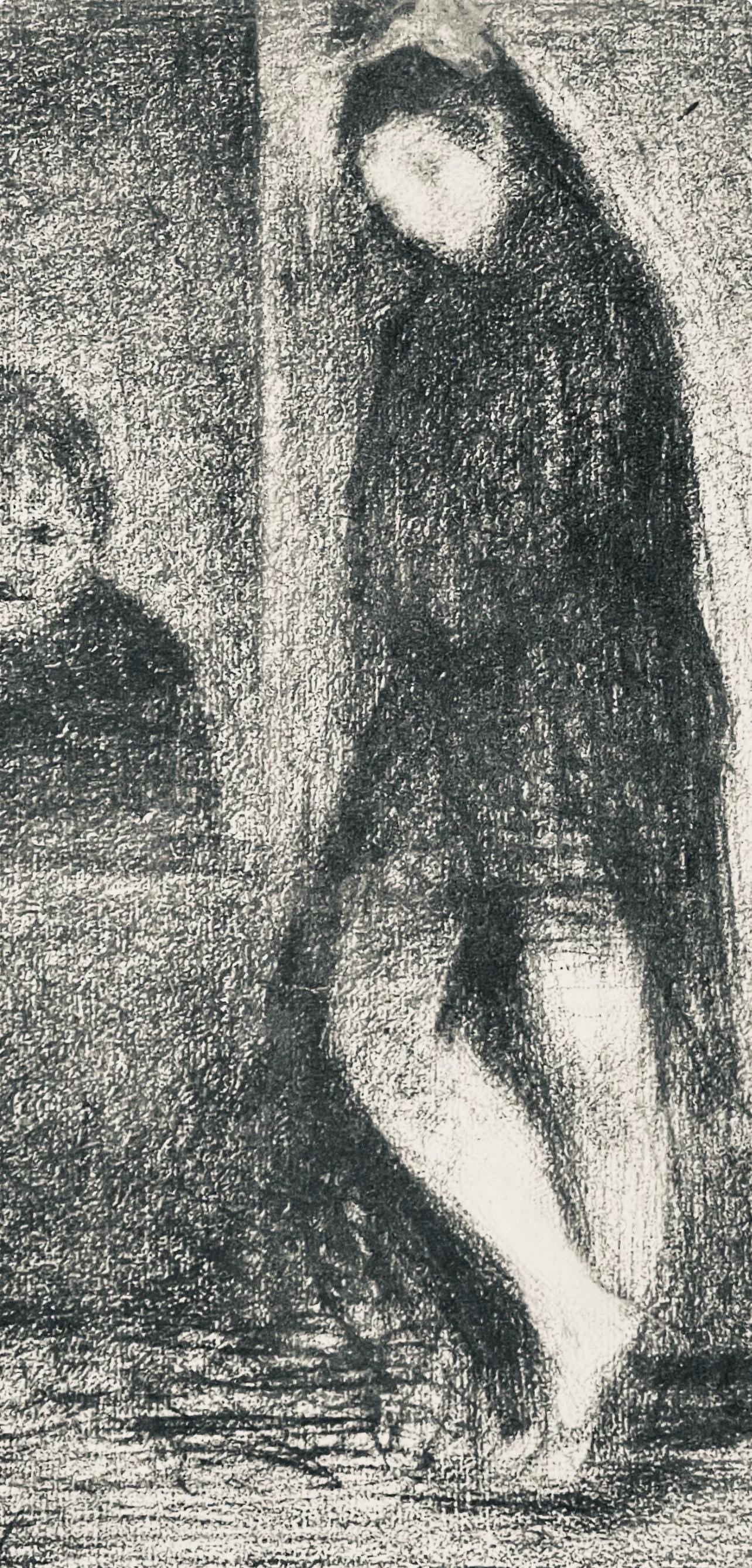 Georges Seurat, Saltimbanques: La Danseuse Et Le Caissier, Seurat, Lithograph