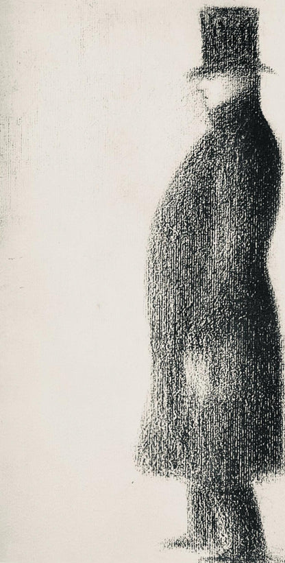 Georges Seurat, Le Haut De Forme, Seurat, Lithograph