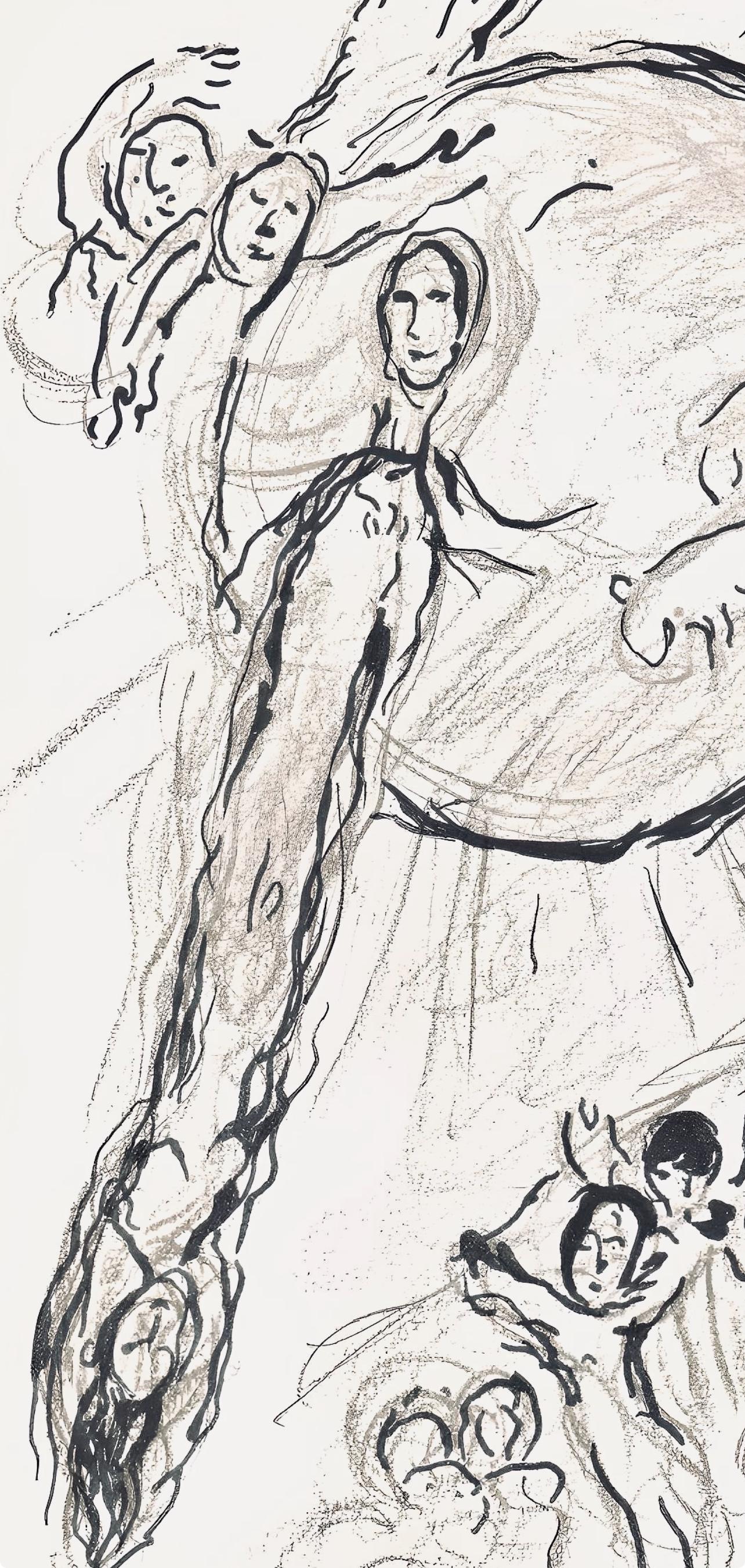 Marc Chagall, Composition (Cramer 61), Le Plafond De L'Opra De Paris, Lithograph