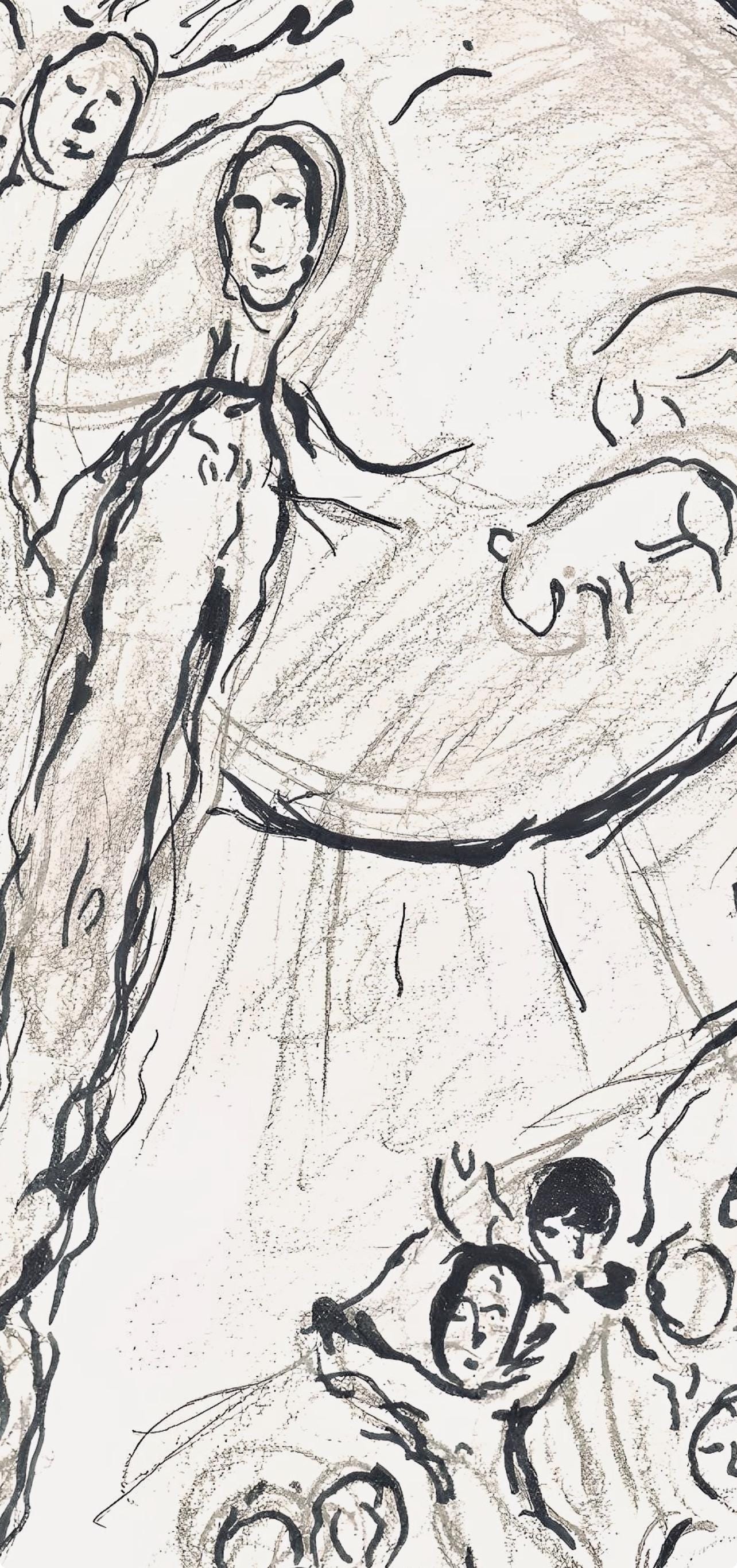 Marc Chagall, Composition (Cramer 61), Le Plafond De L'Opra De Paris, Lithograph