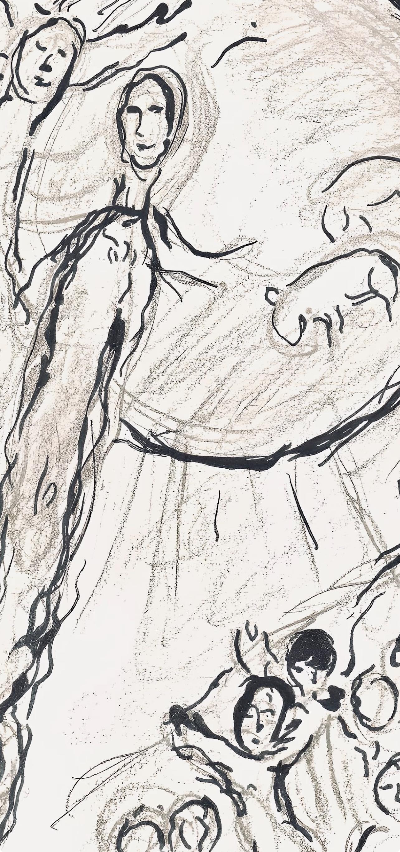 Marc Chagall, Composition (Cramer 61), Le Plafond De L'Opra De Paris, Lithograph