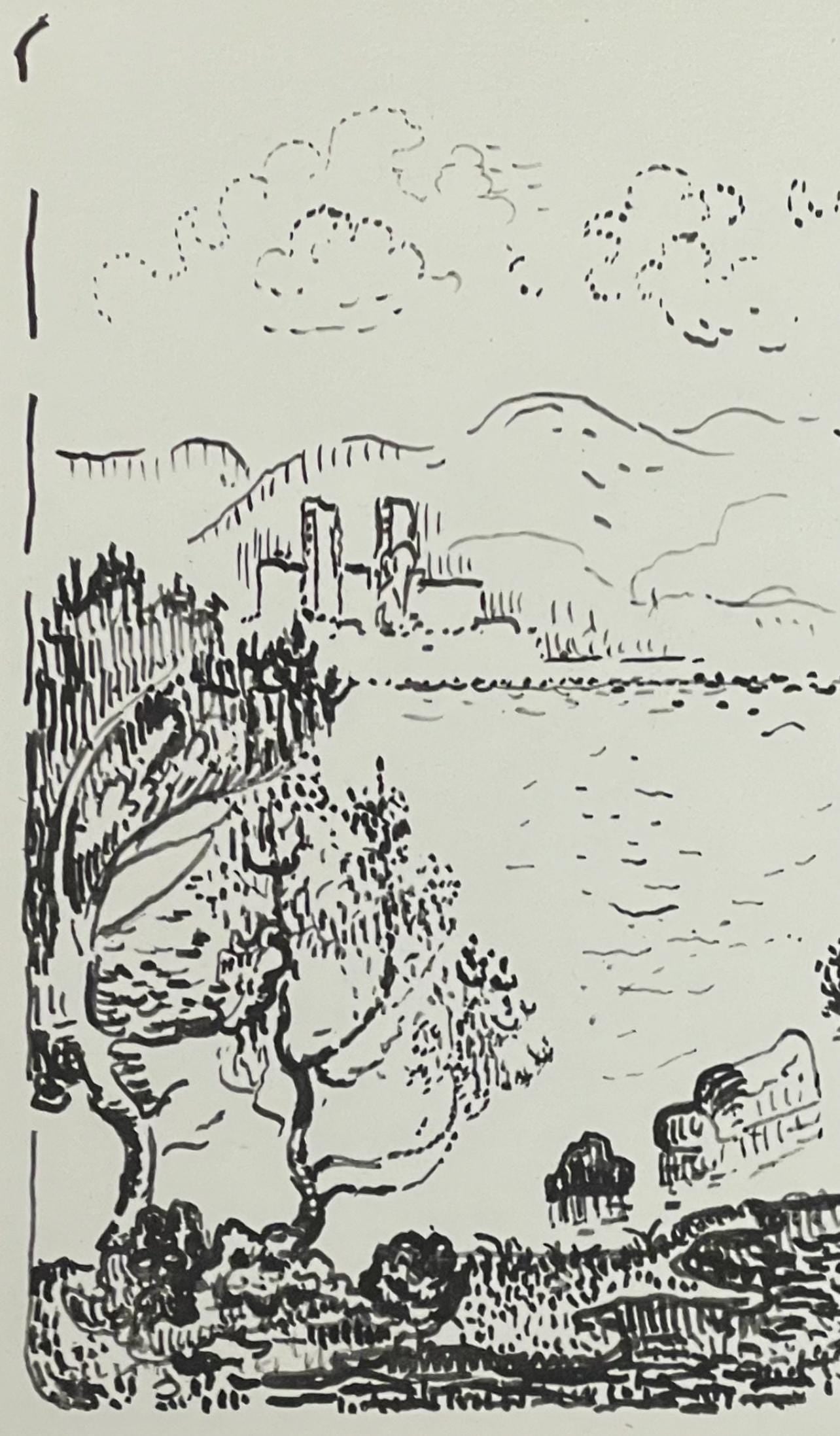 Paul Signac, Antibes, Signac Dessins, Lithograph