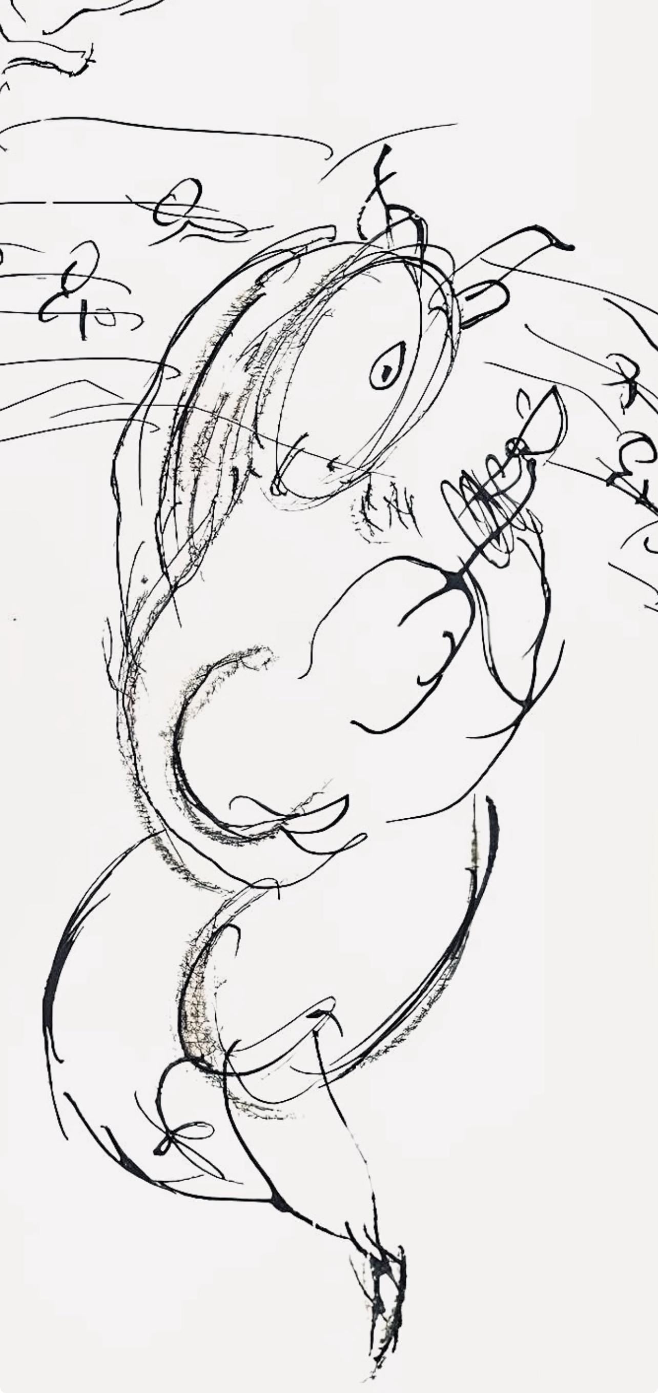 Marc Chagall, Composition (Cramer 61), Le Plafond De L'Opra De Paris, Lithograph