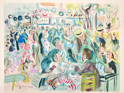 Raoul Dufy, Composition, Eaux-De-Vie, Esprit De La Fleur Et Du Fruit, Lithograph