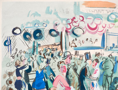 Raoul Dufy, Composition, Eaux-De-Vie, Esprit De La Fleur Et Du Fruit, Lithograph