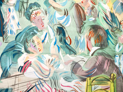 Raoul Dufy, Composition, Eaux-De-Vie, Esprit De La Fleur Et Du Fruit, Lithograph