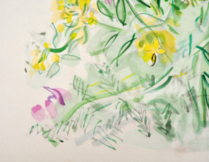 Raoul Dufy, Composition, Eaux-De-Vie, Esprit De La Fleur Et Du Fruit, Lithograph