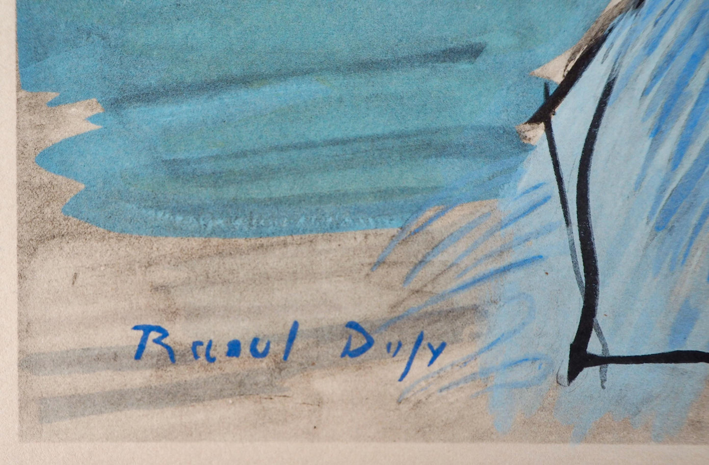 Raoul Dufy, Composition, Eaux-De-Vie, Esprit De La Fleur Et Du Fruit, Lithograph