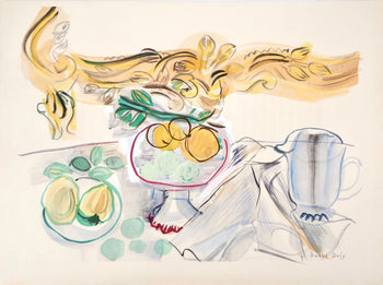Raoul Dufy, Composition, Eaux-De-Vie, Esprit De La Fleur Et Du Fruit, Lithograph