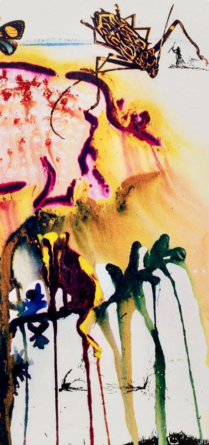 Salvador Dal, Composition (Field 69-5, A-M), Alice'S Adventures In Wonderland, Hliogravure