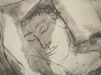 Pablo Picasso, Composition (Orozco 238), Picasso, La Flte Double, Lithograph