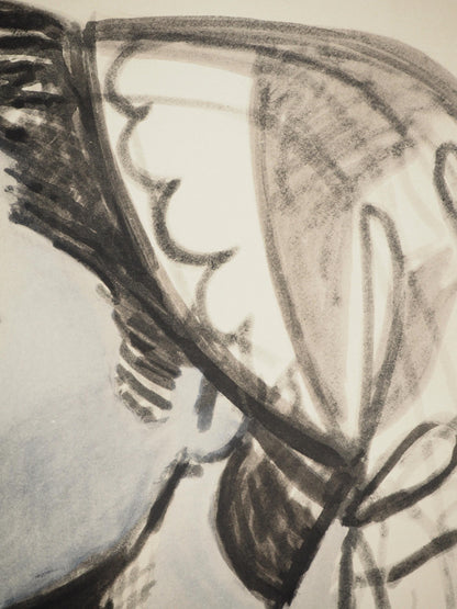 Pablo Picasso, Composition (Orozco 238), Picasso, La Flte Double, Lithograph