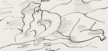 Fernand Lger, Composition (Saphire 24-38), Les Illuminations, Lithograph