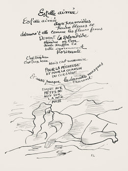 Fernand Lger, Composition (Saphire 24-38), Les Illuminations, Lithograph