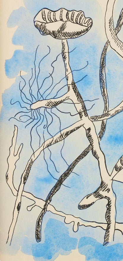 Fernand Lger, Composition (Saphire 24-38), Les Illuminations, Lithograph