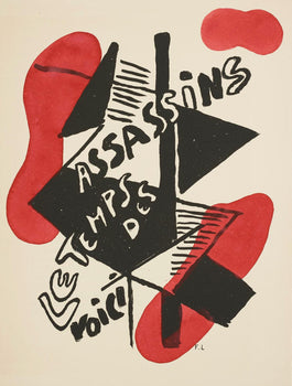 Fernand Lger, Composition (Saphire 24-38), Les Illuminations, Lithograph