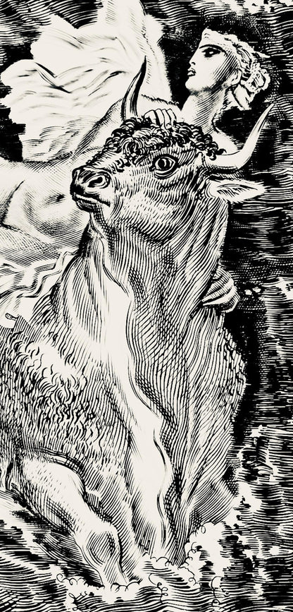 Albert Decaris, Composition, Portrait De A. Decaris, Engraving