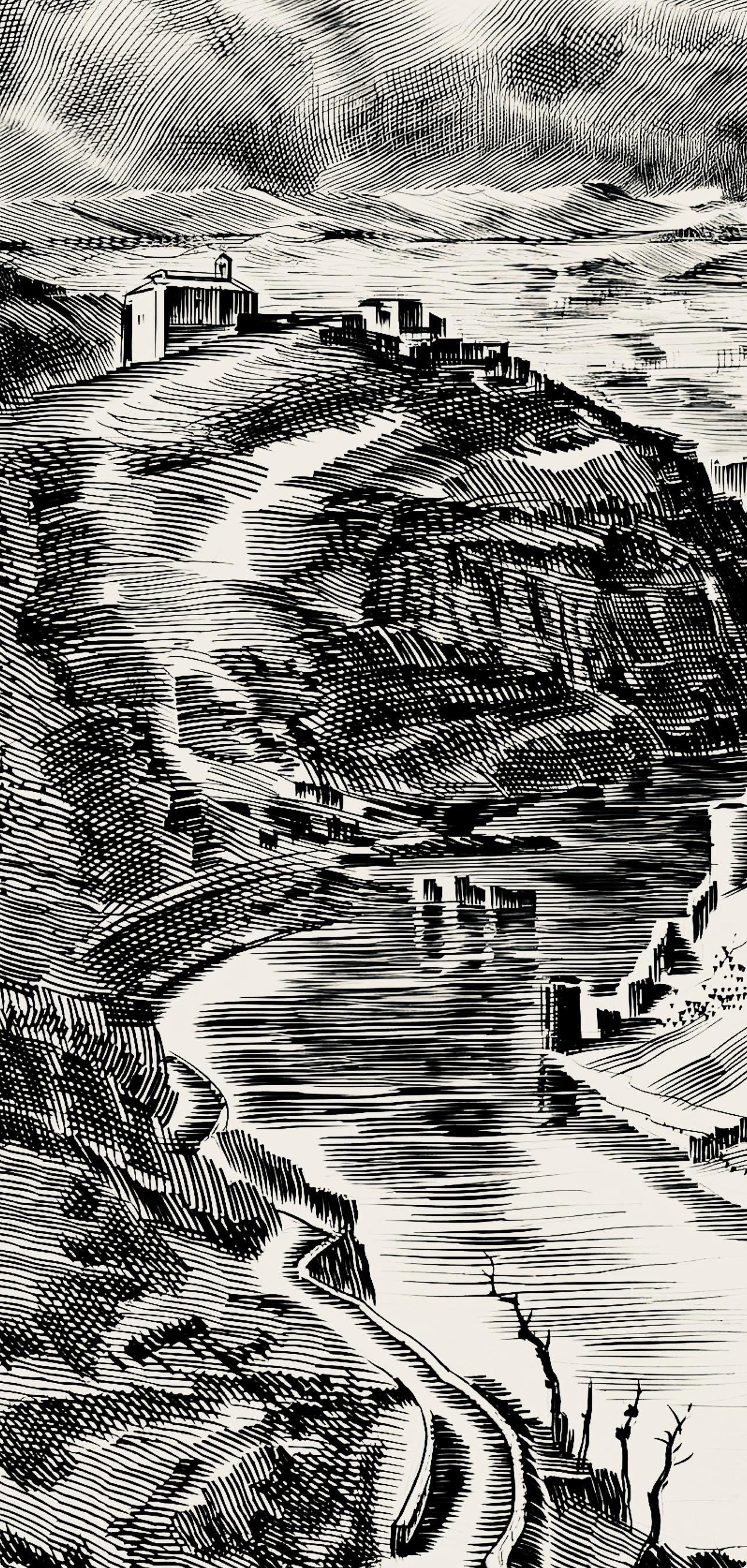 Albert Decaris, Composition, Portrait De A. Decaris, Engraving