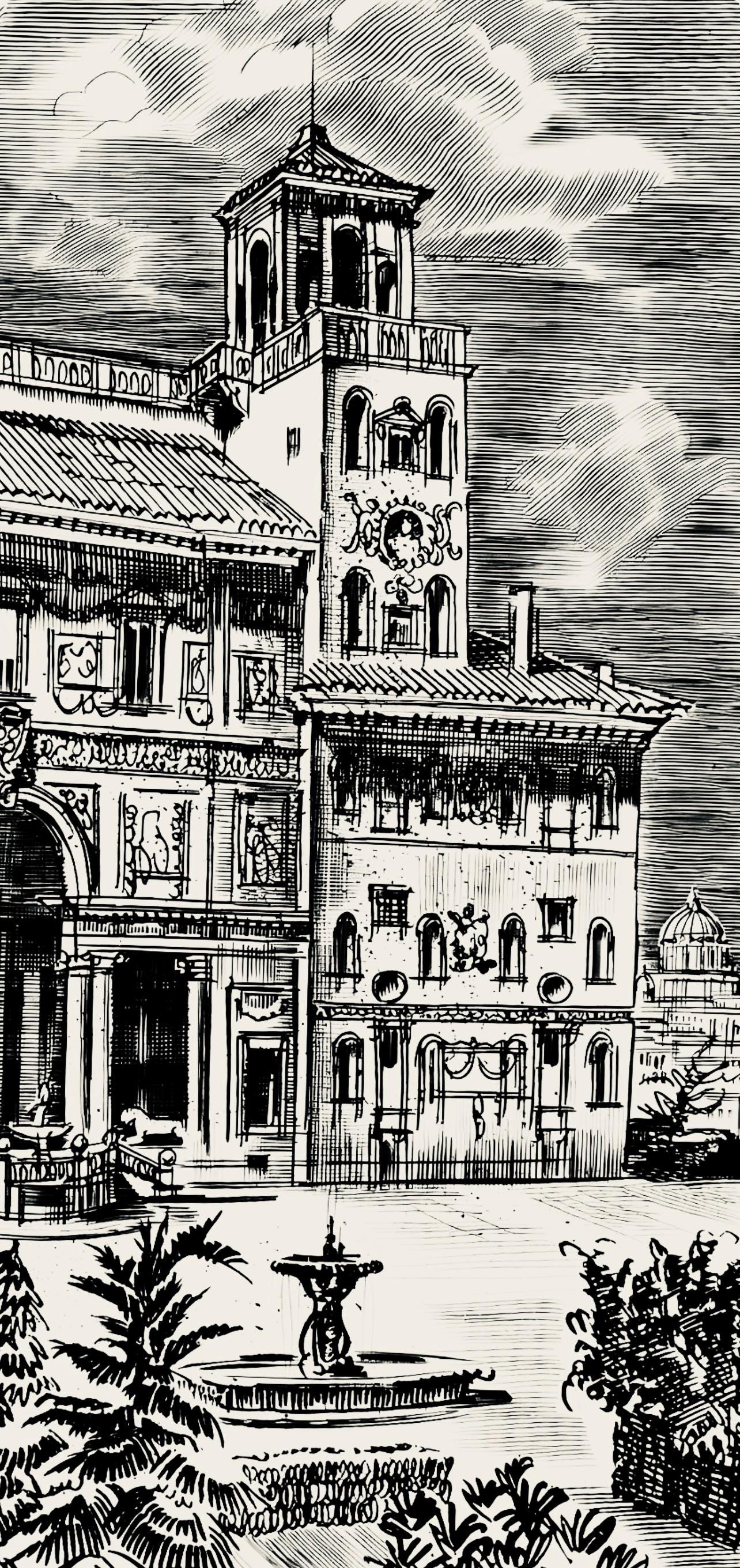 Albert Decaris, Composition, Portrait De A. Decaris, Engraving