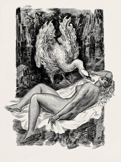 Albert Decaris, Composition, Portrait De A. Decaris, Engraving