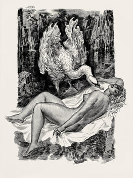 Albert Decaris, Composition, Portrait De A. Decaris, Engraving