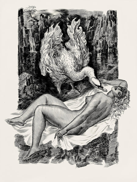 Albert Decaris, Composition, Portrait De A. Decaris, Engraving