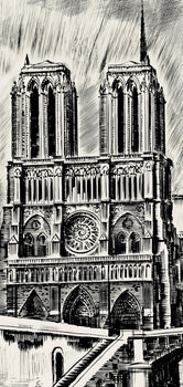 Albert Decaris, Composition, Portrait De A. Decaris, Engraving