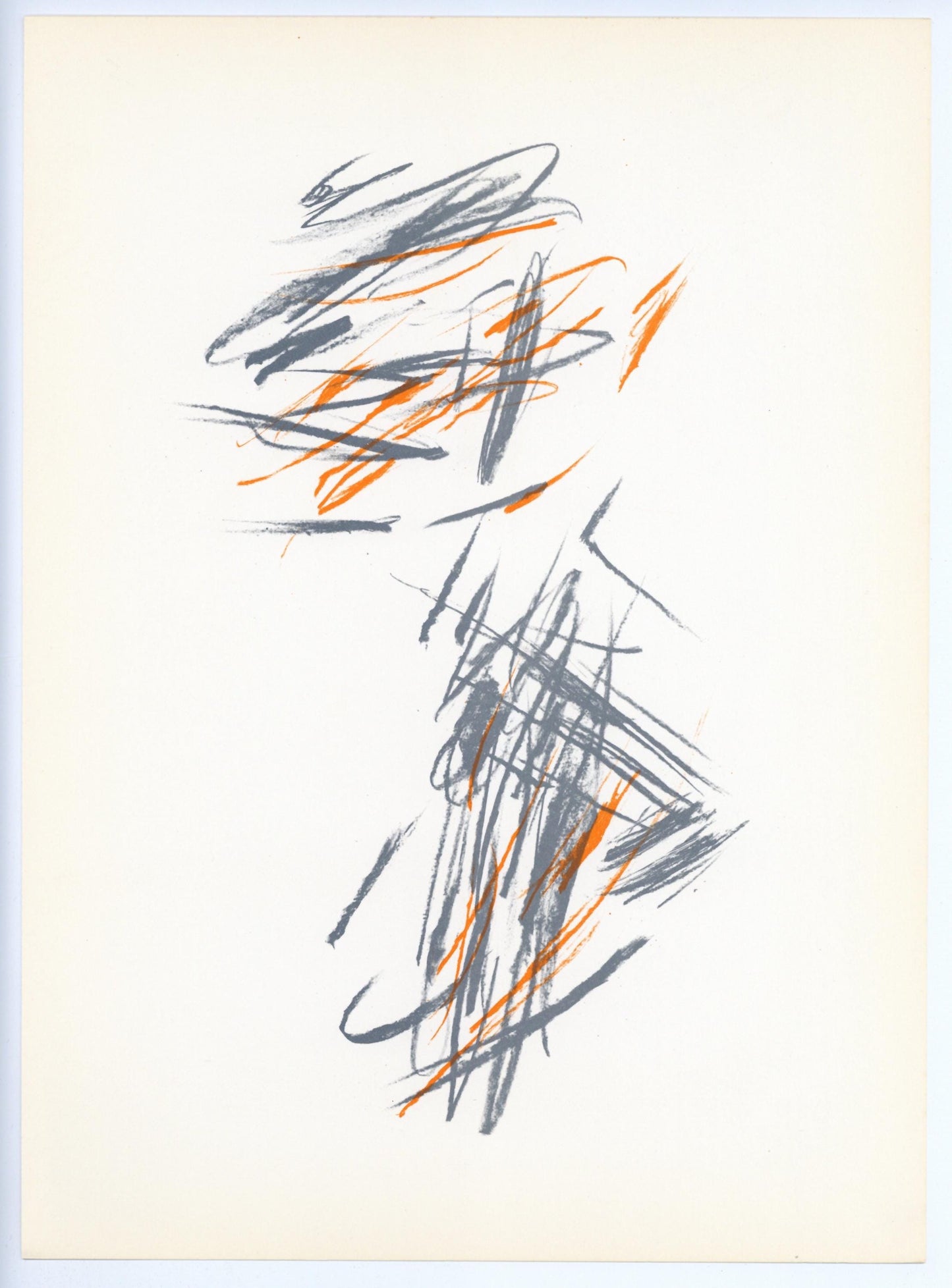 Jean Bazaine, Composition, Derrire Le Miroir, Lithograph