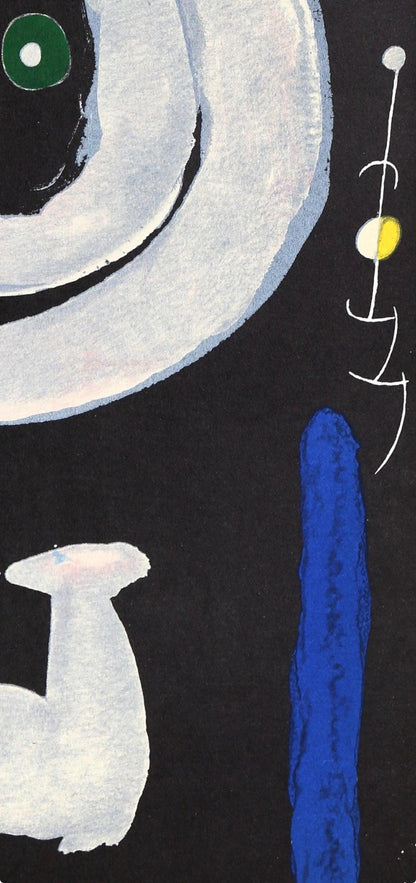 Joan Mir, Composition (Cramer 112; Mourlot 439-442), Derrire Le Miroir, Lithograph