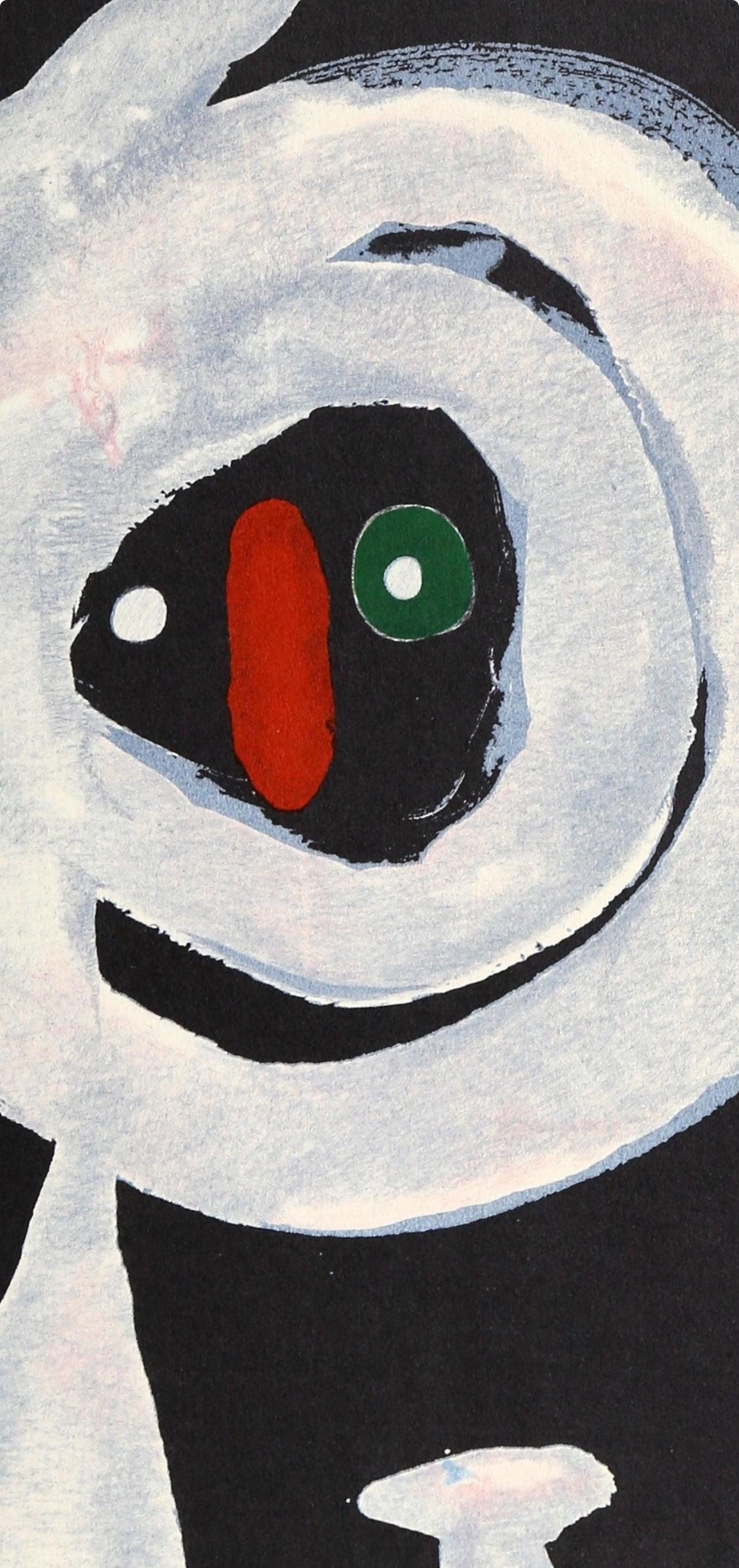 Joan Mir, Composition (Cramer 112; Mourlot 439-442), Derrire Le Miroir, Lithograph