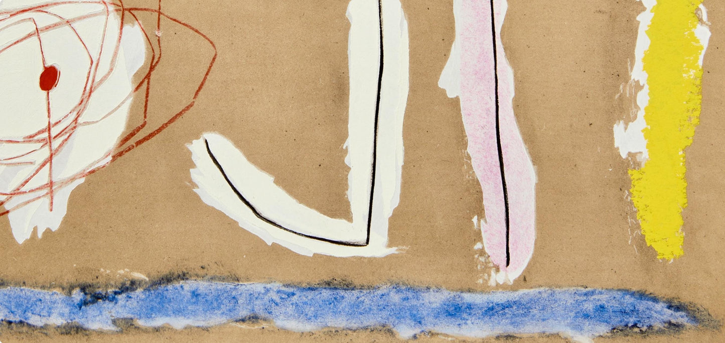 Joan Mir, Composition (Cramer 103; Mourlot 382-383), Mir Cartones 1956-1965, Lithograph