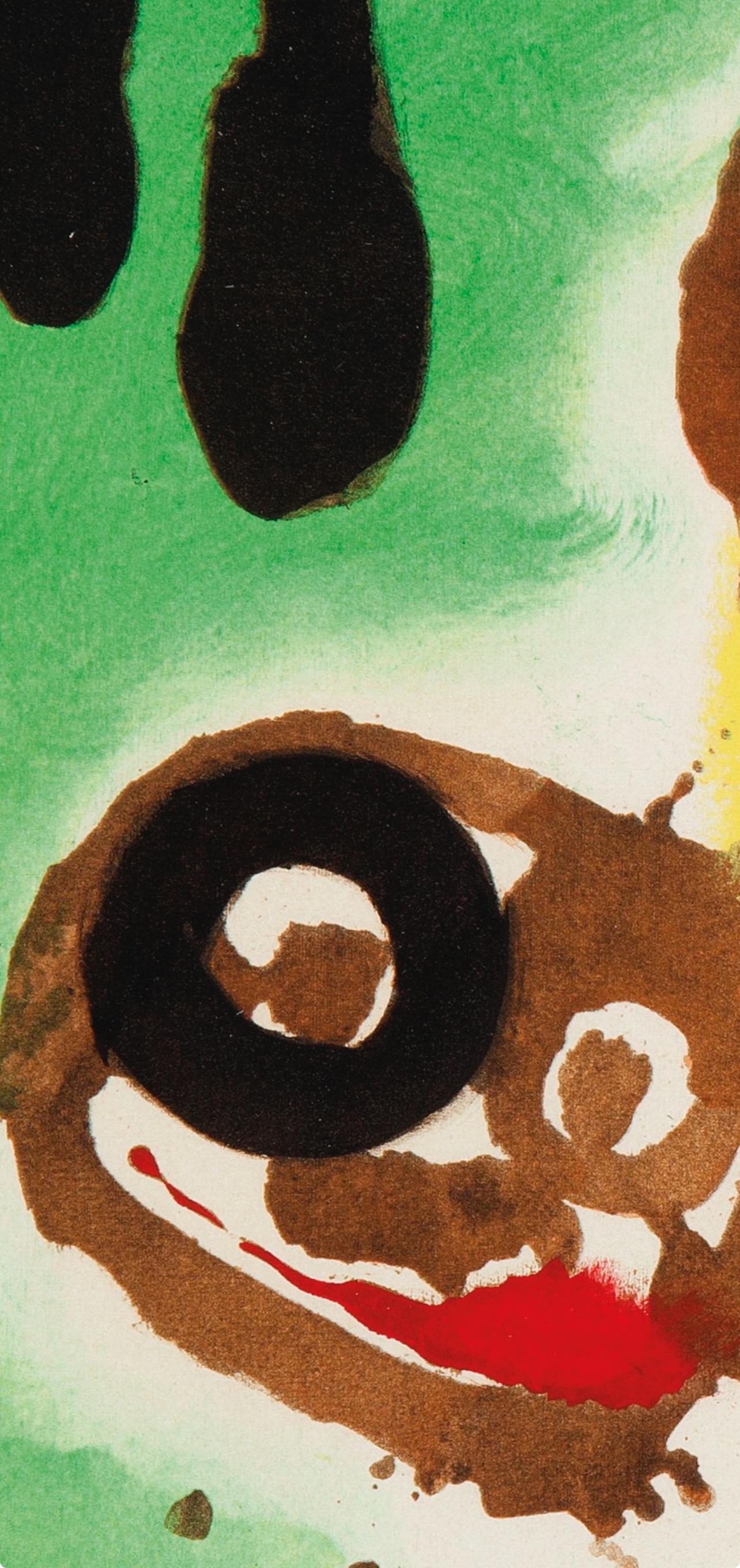 Joan Mir, Composition (Cramer 69; Dupin 292; Mourlot 286-294), Mir 1959-1960, Lithograph