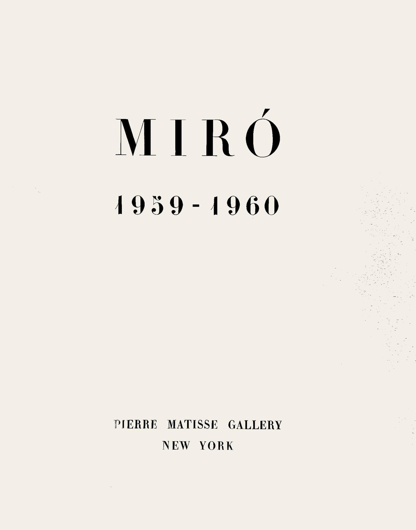 Joan Mir, Composition (Cramer 69; Dupin 292; Mourlot 286-294), Mir 1959-1960, Lithograph