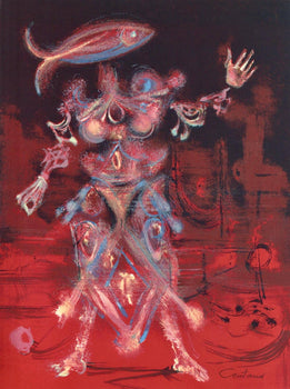 Lucien Coutaud, Composition, Variations Sur L'Imaginaire, Lithograph