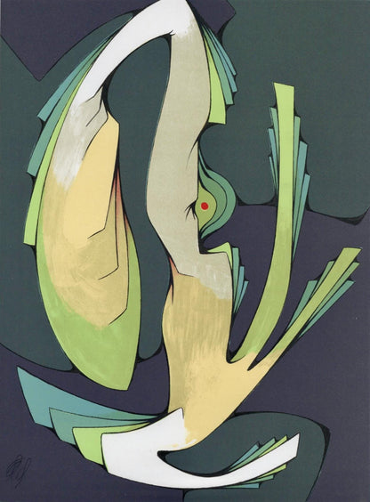 Joachim Ferrer, Composition, Variations Sur L'Imaginaire, Lithograph