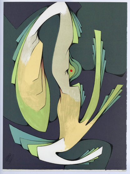 Joachim Ferrer, Composition, Variations Sur L'Imaginaire, Lithograph